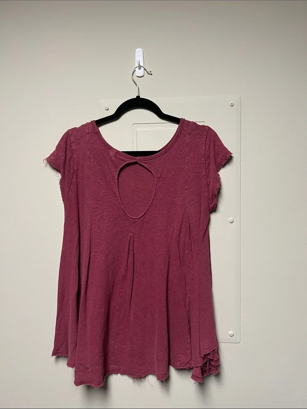 We the Free by Free People maroon flowy top